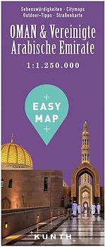 EASY MAP Oman & Vereinigte Arabische Emirate