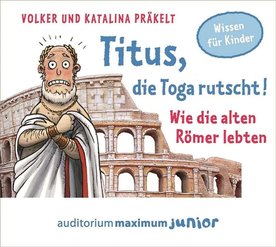 Titus, die Toga rutscht!