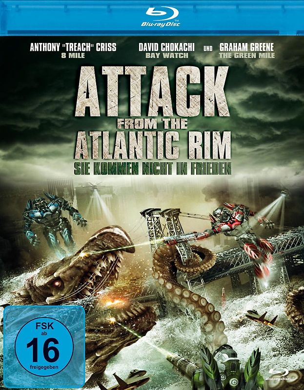 Attack from the Atlantic Rim Blu-ray Disc