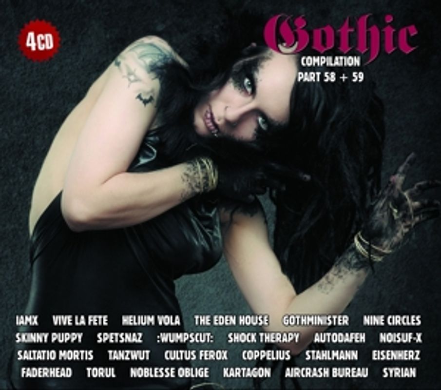 Various - Gothic Compilation 58+59 [4 CDs]