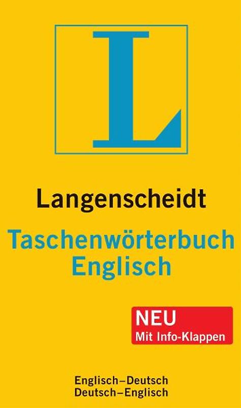 Langenscheidt Taschenwörterbuch Englisch. Englisch-Deutsch/Deutsch-Englisch
