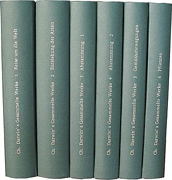 Ch. Darwin's gesammelte Werke. Auswahl in 6 Bänden