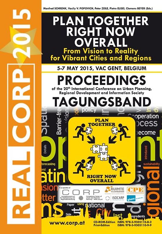 REAL CORP 2015. Plan Together – Right Now – Overall. From Vision to Reality for Vibrant Cities and Regions