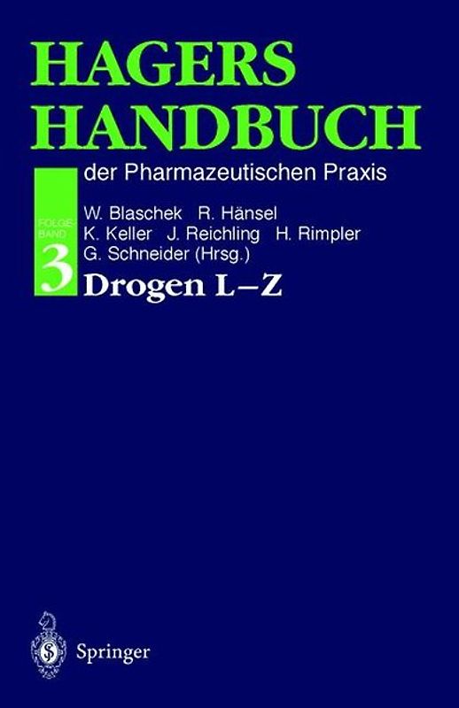 Handbuch der Pharmazeutischen Praxis