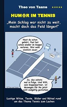 Humor im Tennis "Mein Schlag war nicht zu weit, macht doch das Feld länger!"