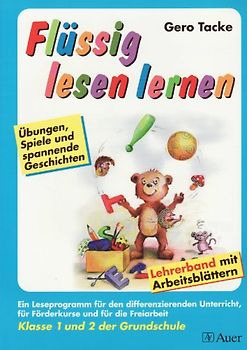Flüssig lesen lernen. Übungen, Spiele und spannende Geschichten