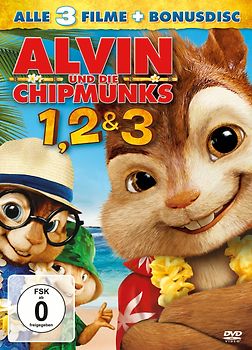 Alvin und die Chipmunks - Teil 1-3 [Special Edition inkl. Bonus Disc, 4 DVDs] DVD
