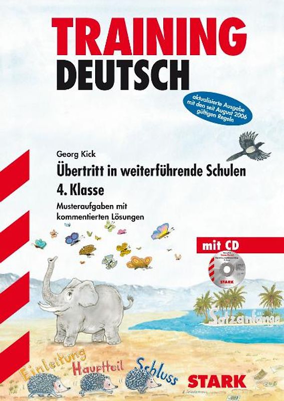 STARK Training Deutsch - Übertritt in weiterführende Schulen 4. Klasse - mit CD