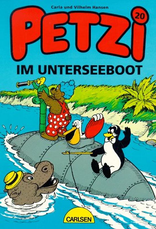 Petzi im Unterseeboot