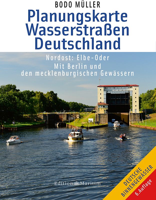 Planungskarte Wasserstraßen Deutschland Nordost