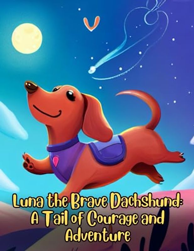 Luna the Brave Dachshund - A Tail of Courage and Adventure: Short Story For kids About Dachshund, Perseverance & Self-Confidence I A Motivational Book For kids I Gift For Kids.