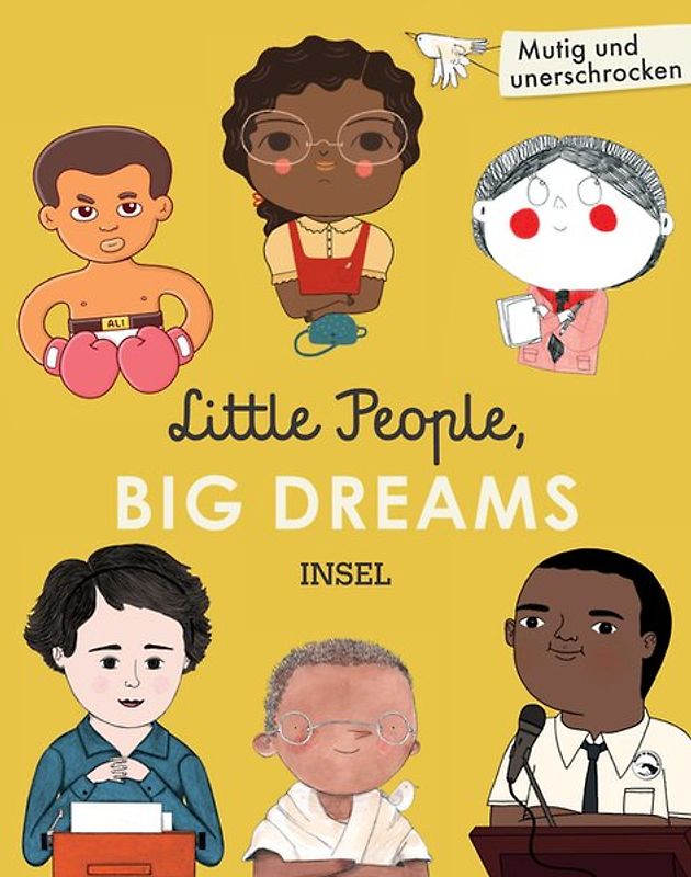 Little People, Big Dreams: Mutig und unerschrocken (Geschenkbox mit 6 Bänden)