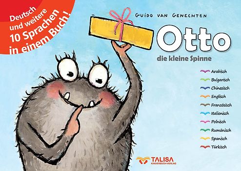 Otto - die kleine Spinne. (Elfsprachige Softcover Edition)