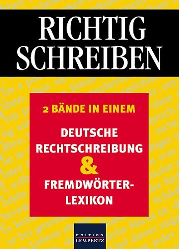 Richtig schreiben