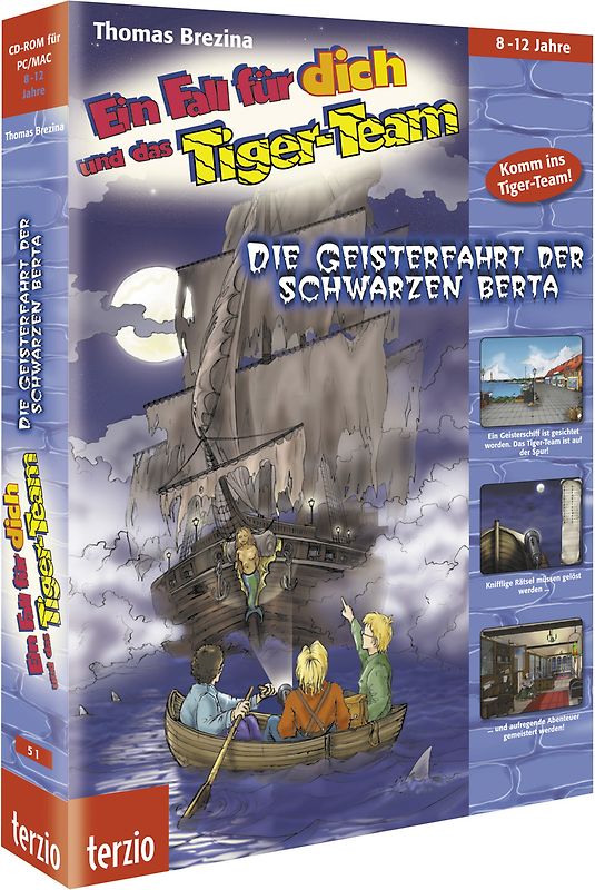 Ein Fall für dich und das Tiger-Team: Die Geisterfahrt der schwarzen Berta - Thomas C. Brezina PC Spiele