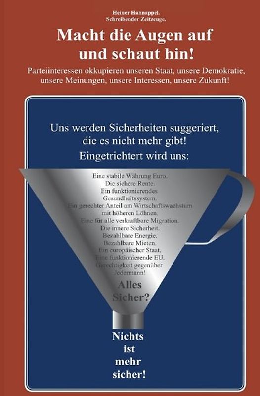 Macht die Augen auf und schaut hin!