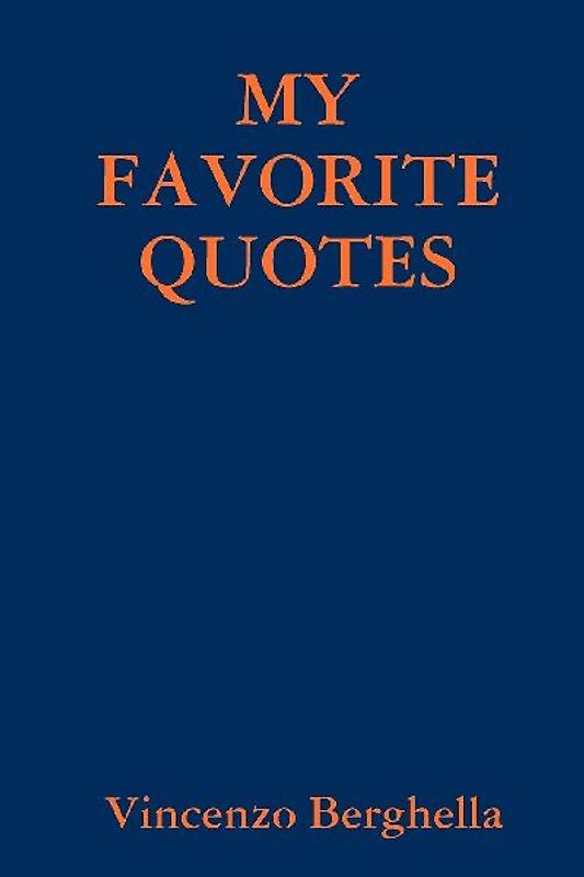My favorite quotes