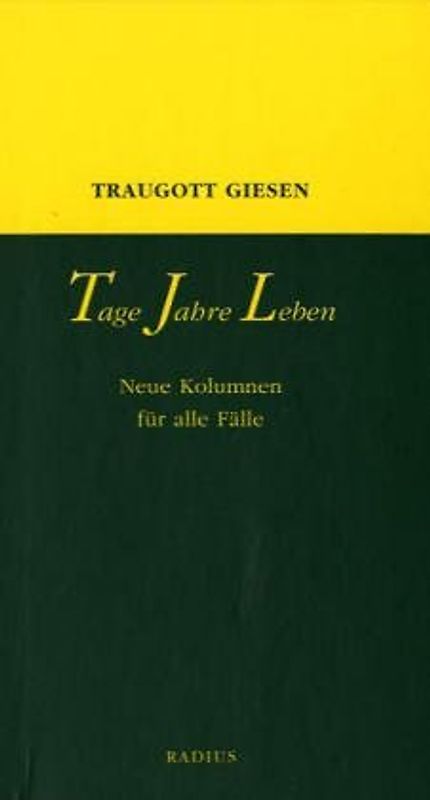 Tage - Jahre - Leben