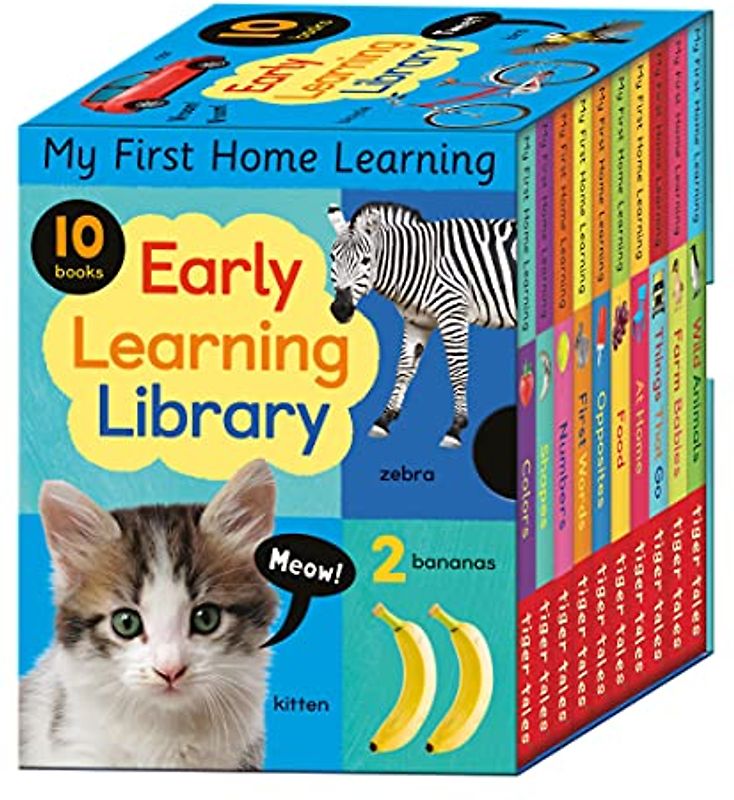 Early Learning Library: 10 Books! (My First Home Learning)