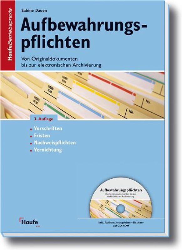 Aufbewahrungspflichten