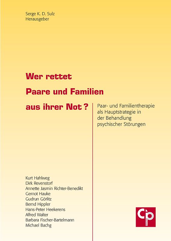 Wer rettet Paare und Familien aus ihrer Not?