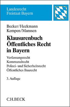Klausurenbuch Öffentliches Recht in Bayern