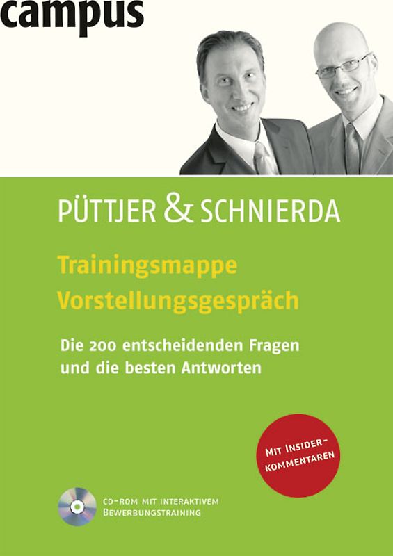 Trainingsmappe Vorstellungsgespräch