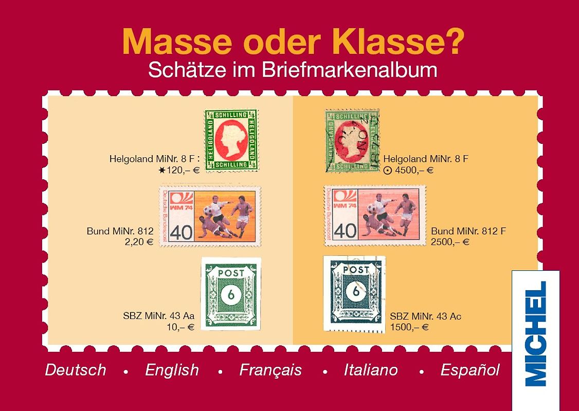 MICHEL - Klasse oder Masse?