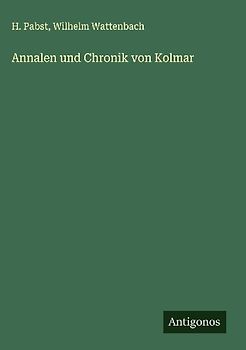 Annalen und Chronik von Kolmar