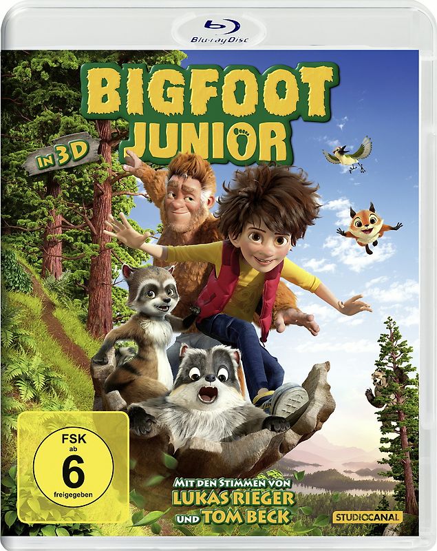 Bigfoot Junior 3D 3D Blu-ray Disc