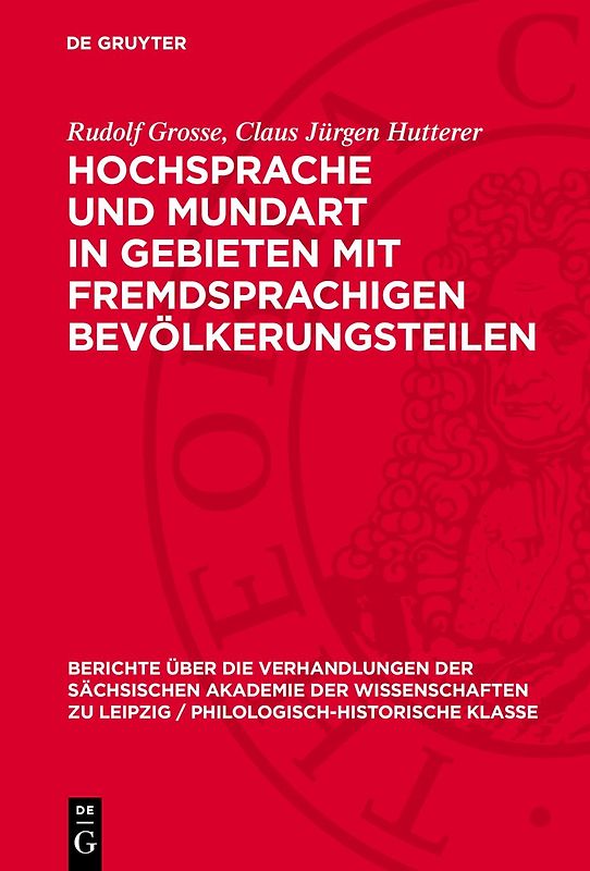 Hochsprache und Mundart in Gebieten mit fremdsprachigen Bevölkerungsteilen