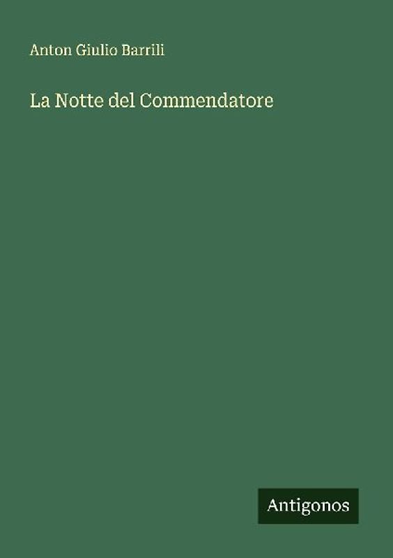 La Notte del Commendatore
