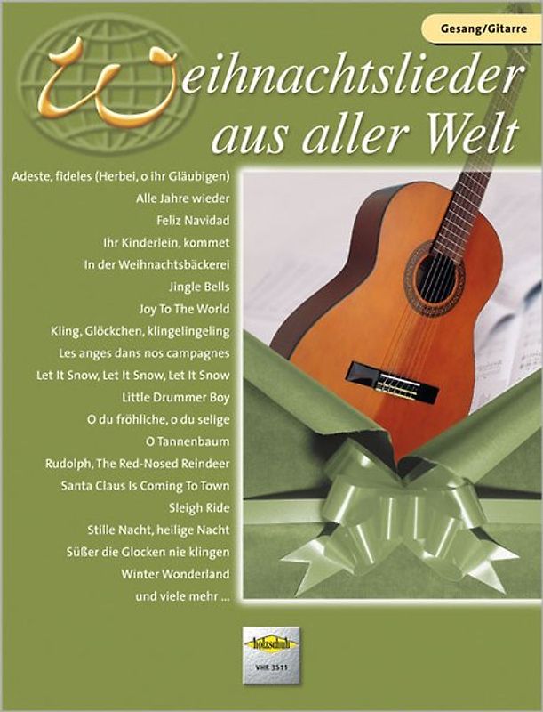 Weihnachtslieder aus aller Welt - Gesang/Gitarre