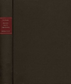 Forschungen und Materialien zur deutschen Aufklärung / Abteilung III: Indices. Kant-Index. Section 1: Indices zum Kantschen Logikcorpus. Band 3.2: Konkordanz, Erste Hälfte (A-M)
