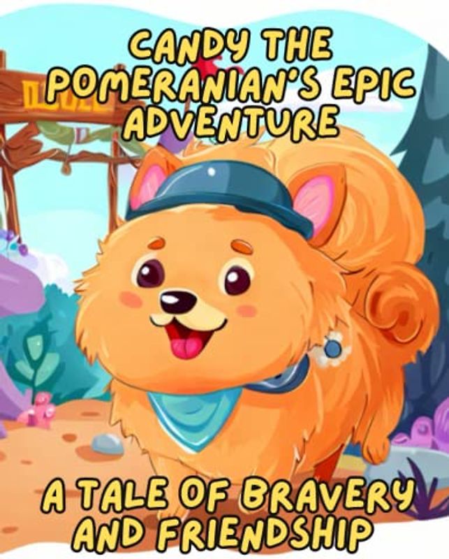 Candy the Pomeranian's Epic Adventure - A Tale of Bravery and Friendship: Short Story for kids about Perseverance & Self-Confidence I A Motivational Book For kids I Gift for kids