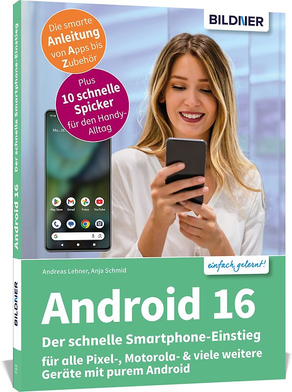 Android 16 - Der schnelle Smartphone-Einstieg - Für Einsteiger ohne Vorkenntnisse