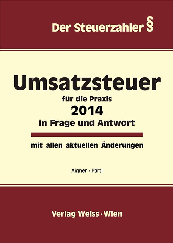 Umsatzsteuer für die Praxis 2014
