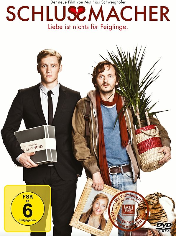 Schlussmacher - Liebe ist nichts für Feiglinge. DVD