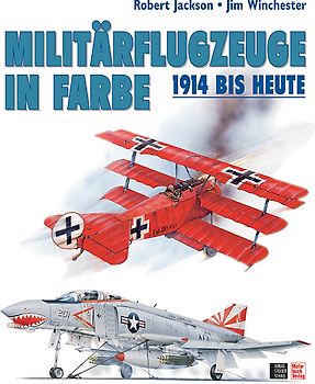 Militärflugzeuge in Farbe
