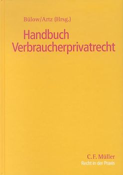 Handbuch Verbraucherprivatrecht