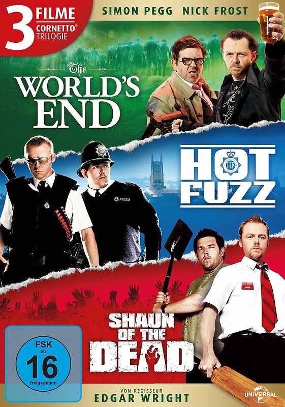 Cornetto Trilogy [3 DVDs] DVD