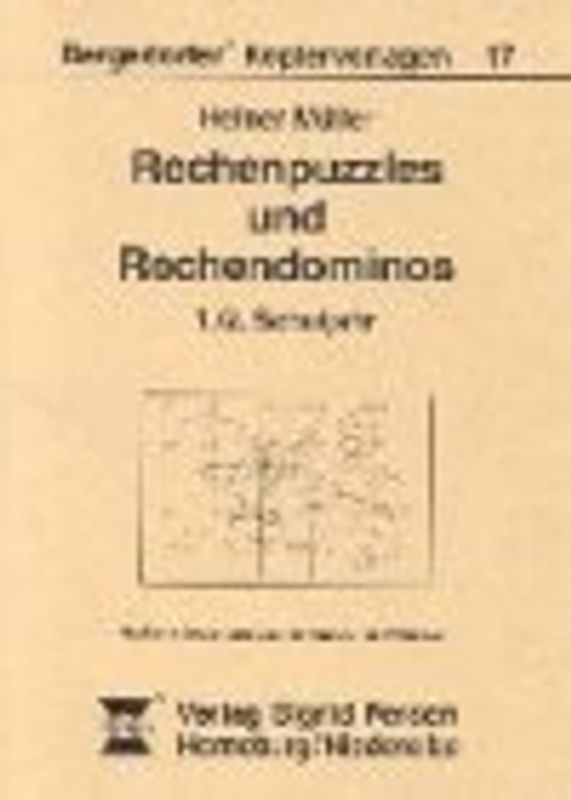 Rechenpuzzles und Rechendominos. 1./2. Schuljahr