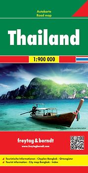 Thailand, Autokarte 1:900.000