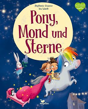 Pony, Mond und Sterne