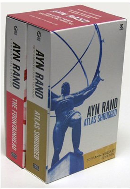 Ayn Rand Box Set: Atlas Shrugged/ The Fountainhead