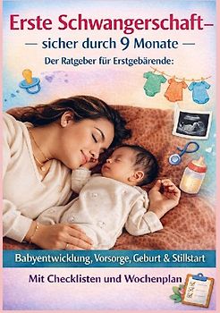 ERSTE SCHWANGERSCHAFT - SICHER DURCH 9 MONATE DER RATGEBER FÜR ERSTGEBÄRENDE Babyentwicklung, Vorsorge, Geburt & Stillstart