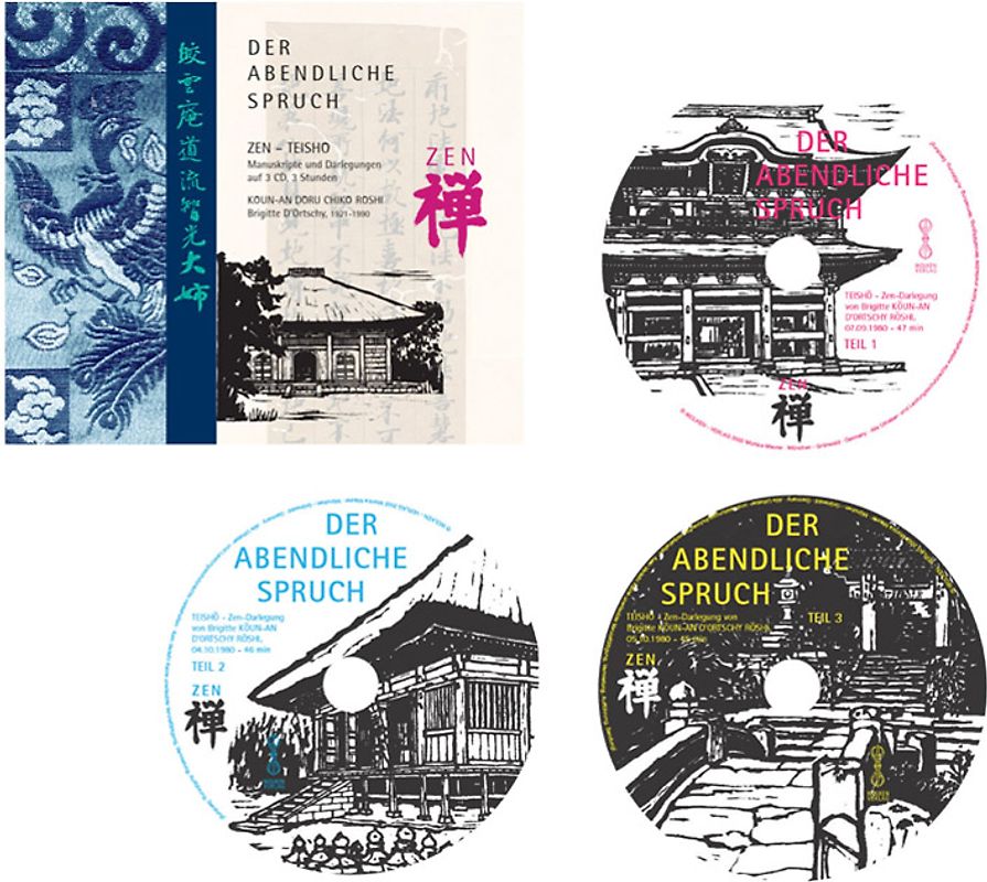 DER ABENDLICHE SPRUCH  3-Zen-Teisho auf 3 CD (BOX)