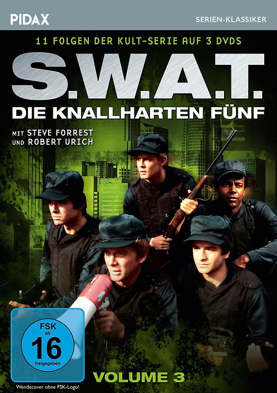 S.W.A.T. - Die knallharten Fünf, Volume 3 [3 DVDs] DVD