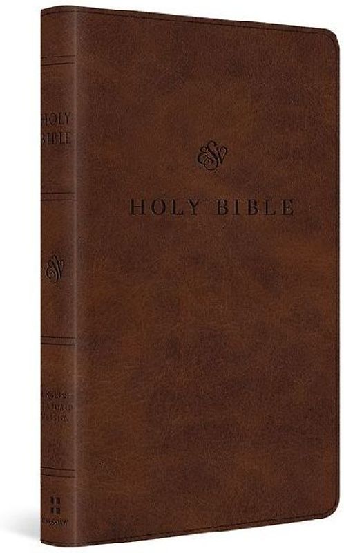 ESV Premium Church Bible, Large Print (Trutone, Brown)