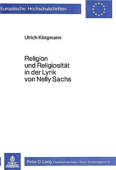 Religion und Religiosität in der Lyrik von Nelly Sachs